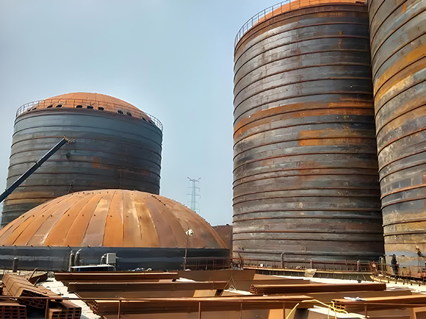 屯留焦粉钢板仓